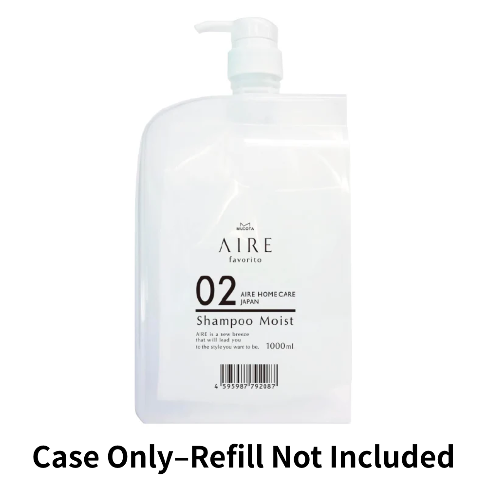 Mucota Aire Favorito (01 Shampoo S / 2 Shampoo EG) 240ml / 1000ml / Hard Case + Pump
