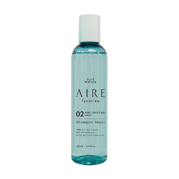 Mucota Aire Favorito (01 Shampoo S / 2 Shampoo EG) 240ml / 1000ml / Hard Case + Pump