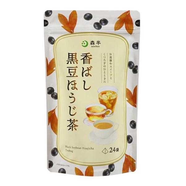Kyoei Seicha Morihan Scented Black Soy Bean Hojicha 24 bags