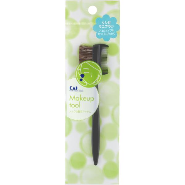 KAI Eyebrow Brush with Comb HL0304