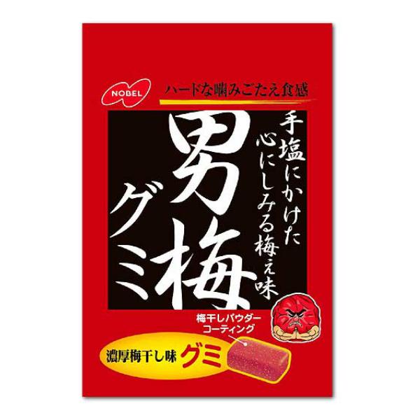 Nobel Otoko Ume Plum Gummies 38g