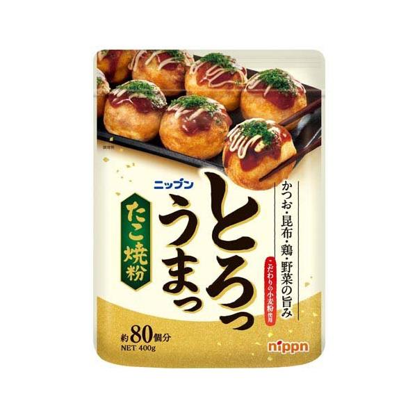 Nippn Toro Uma Takoyaki Powder 1 Piece / 400g (makes approx 80 pieces)