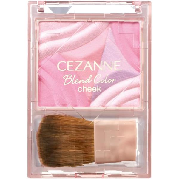 CEZANNE Blend Color Cheek (01 Coral Symphony / 02 Mood Pink) 4.5g