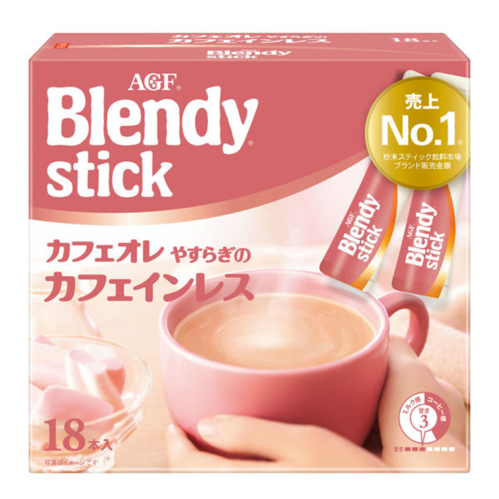 AGF Blendy Stick Cafe au Lait Type Coffee/Tea/Decaffeinated