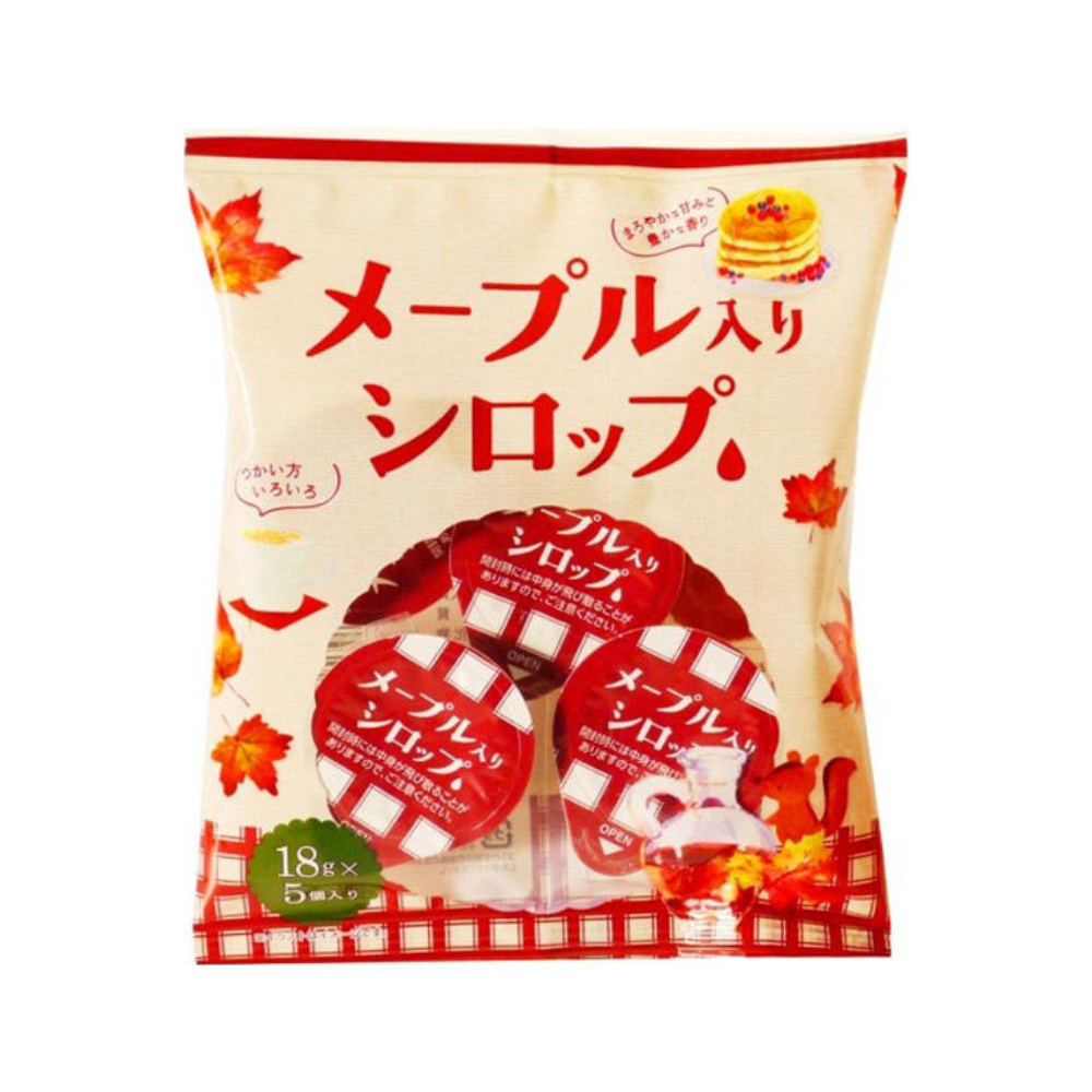 Sakura Food Industry Syrup Potion with Maple 1 Bag (5 pcs)