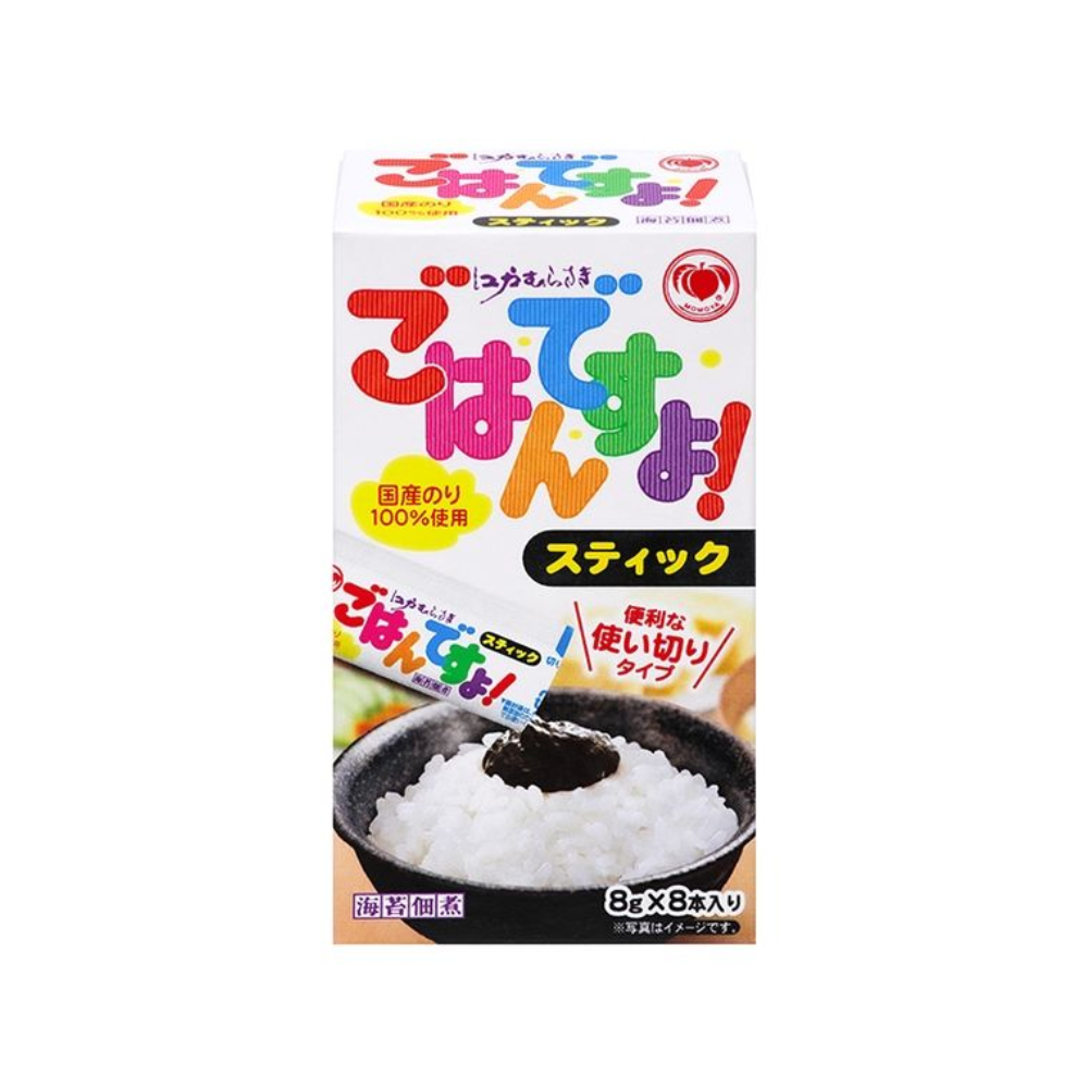 Momoya Gohan desu yo! 100% Japanese Seaweed Sticks 8g x 8pcs.