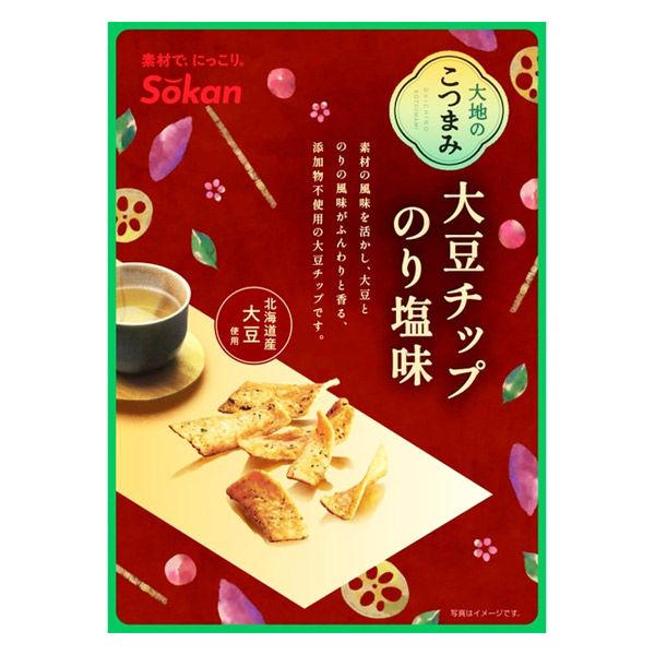 Soseki Daichi Kotsumami Snack Soybean Chip Seaweed Salt Flavor 60g