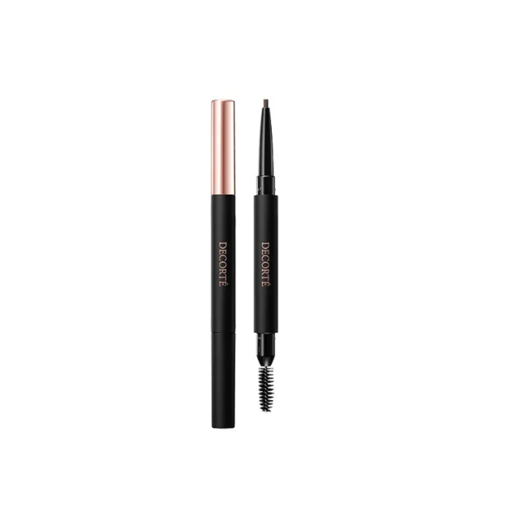 KOSE COSME DECORTE Pencil Eyebrow (BR301 Dark Brown / GY002 Natural Gray) 0.15g