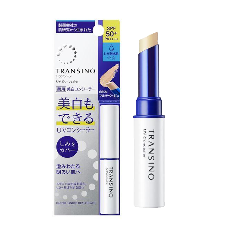 ［In stock］ Daiichi Sankyo Healthcare Transino Medicated UV Concealer (2.5g)