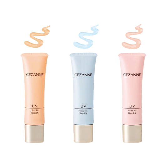 [Japan] CEZANNE Anti-UV Super Close Cream EX00 01 02 SPF30・PA++ 30g