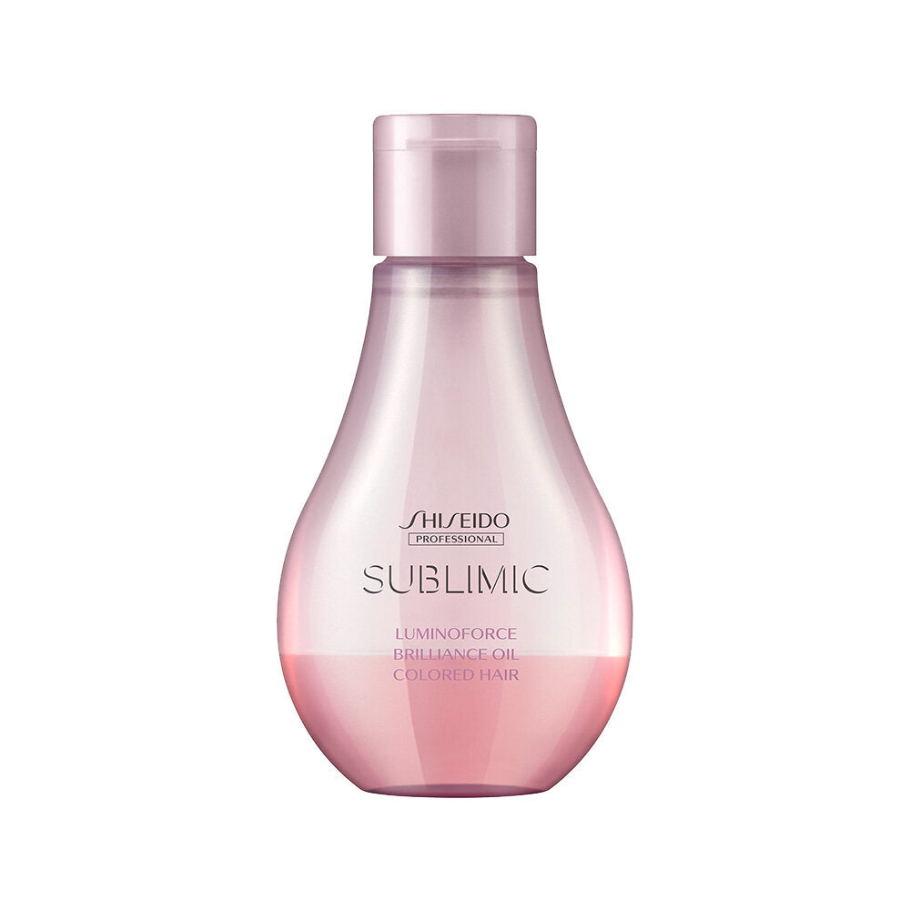 ［In stock］ Shiseido Sublimic Luminoforce Brilliance Oil Hair Treatment 100mL