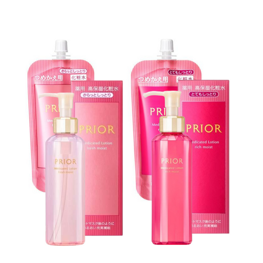 [Japan] Shiseido PRIOR Toner High Moisturizing Toner (Refreshing) Refill Pack 140mL