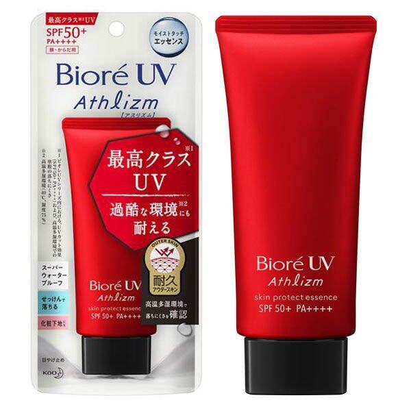 ［In stock］ Biore UV Athrism Skin Protect Essence 70g SPF50+/PA++++