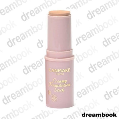 ［In stock］ CANMAKE Creamy Foundation Stick SPF50+ PA++++ / Light Beige / Natural Beige / Very Light Beige