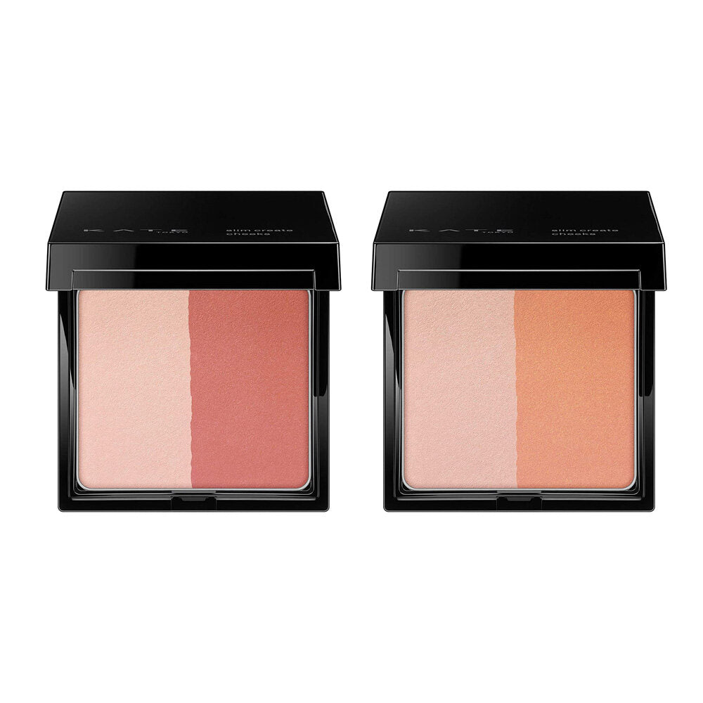 ［In stock］ Kanebo KATE Slim Create Cheeks RD-1 (Red type) / OR-1 (Orange type)