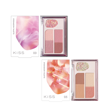 Isehan KiSS Cocktail Days Eyeshadow Palette - 05 Peach Amaretto (6.4g)