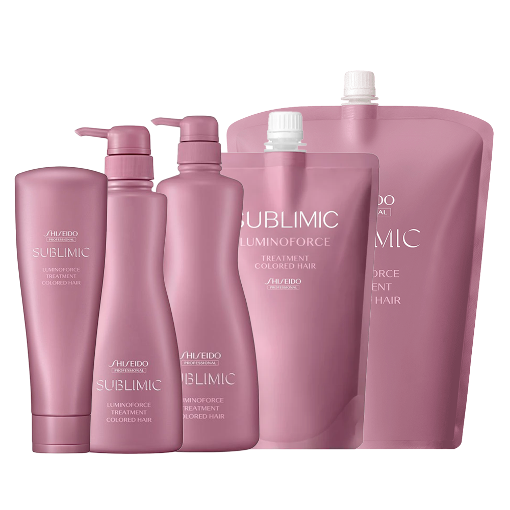 Shiseido Sublimic Luminoforce Treatment Series Bottle / Refill