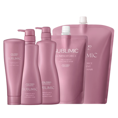Shiseido Sublimic Luminoforce Treatment Series Bottle / Refill