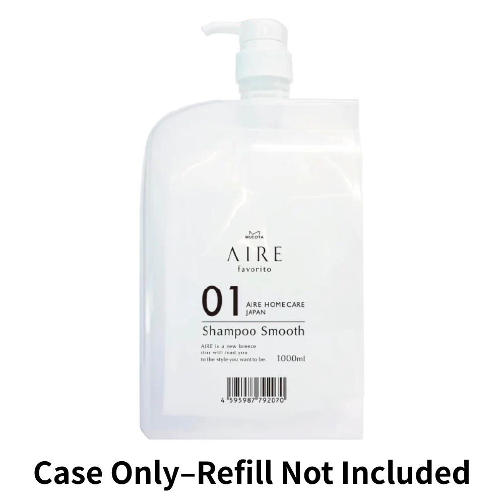 Mucota Aire Favorito (01 Shampoo S / 2 Shampoo EG) 240ml / 1000ml / Hard Case + Pump