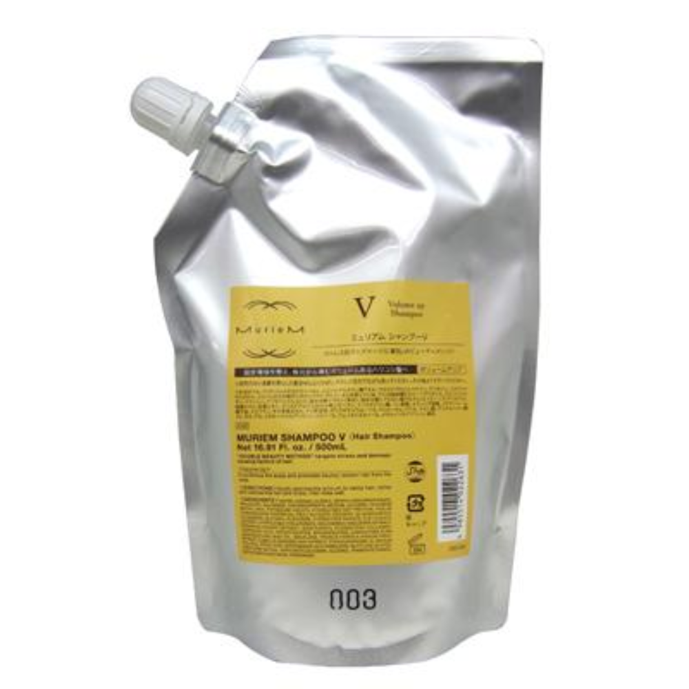 Number Three 003 Muriem Gold Volume Up Shampoo V (250mL / 500mL / 660mL)