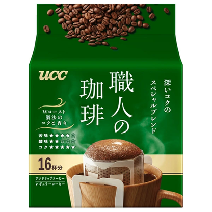 UCC UESHIMA COFFEE Artisan Coffee One Drip Coffee 16 cups / 40 cups / 36 cups (Rich Blend / Mild Blend / Special Blend)