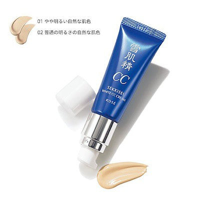 ［In stock］ KOSE SEKKISEI White CC Cream SPF50+ / PA++++ 30g / Base Makeup /