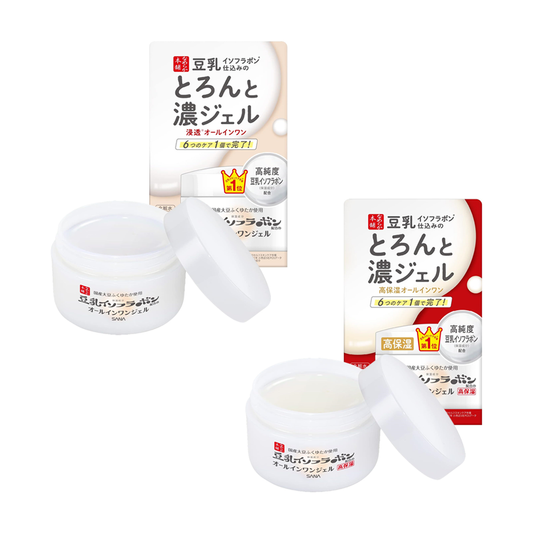 [Japan] SANA 6-in-1 Ultra Moisturizing Gel Cream All in one (Refill Pack) 100g Tokiwa Yakuhin Kogyo NAMERAKA Honten