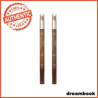 CANMAKE 3 in 1 Eyebrow 01 Natural Brown / 02 Ash Brown