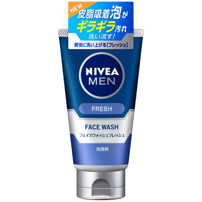 [Japan] NIVEA NIVEA MEN Men's Facial Wash Refreshing Citrus Fragrance 100g