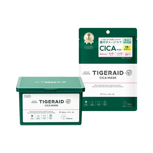 [Japan] Clear Turn Tigeraid CICA Acne Treatment Mask 30 Tablets KOSE