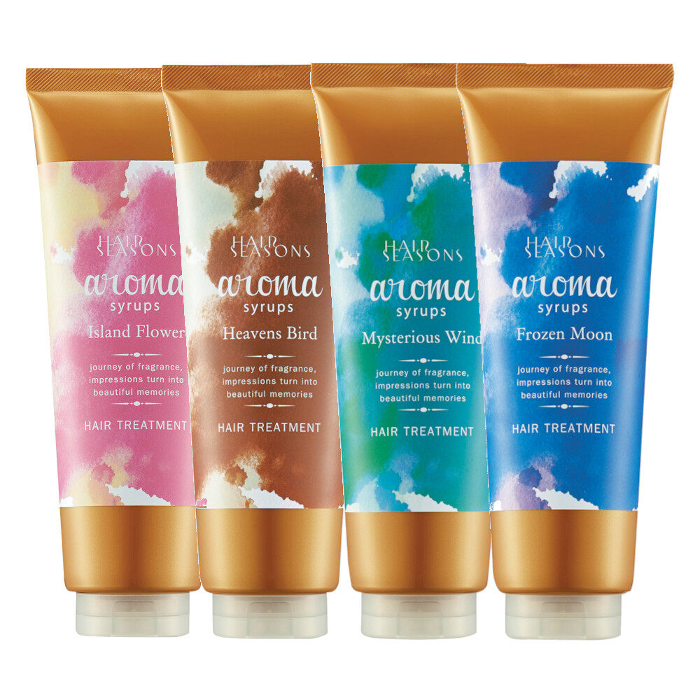 ［In stock］ Demi Hair Seasons Aroma Syrup Treatment Series (240g / 450g Refill)