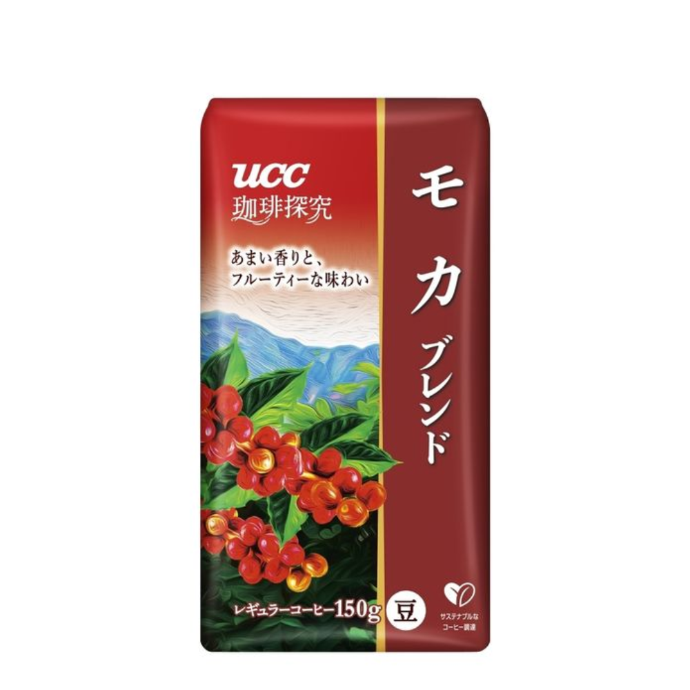 UCC Ueshima Coffee Exploration Mocha Blend Roasted Coffee Beans (140g)