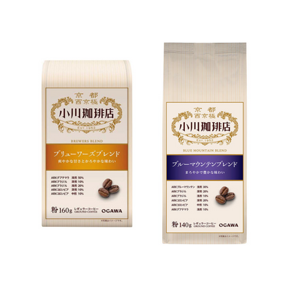 Ogawa Coffee Regular Coffee  Brewers Blend 160g / Blue Mountain Blend 140g