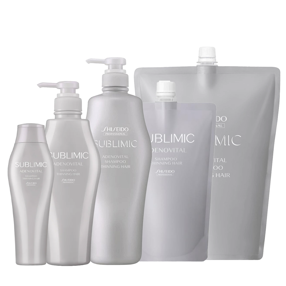 Shiseido Sublimic Adenovital Shampoo Series Bottle / Refill