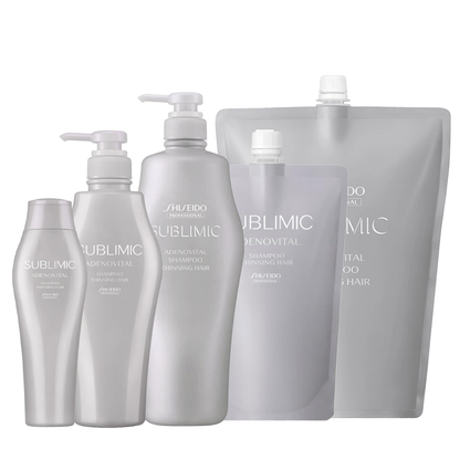 Shiseido Sublimic Adenovital Shampoo Series Bottle / Refill