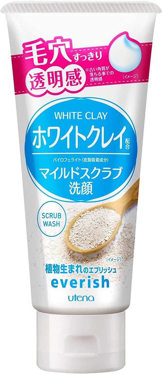 ［In stock］ Utena Everyday White Clay Scrub Face Wash 120g