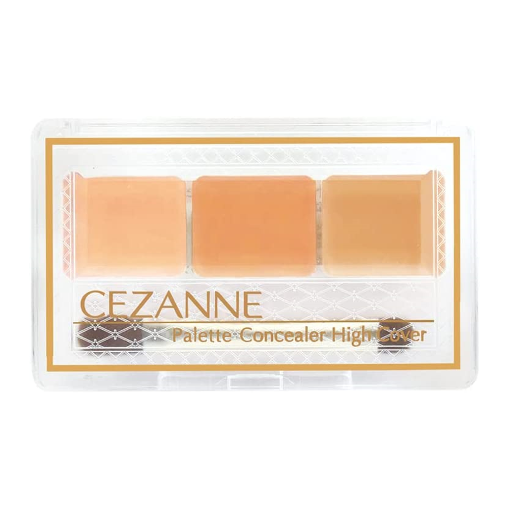 ［In stock］ Cezanne Palette Concealer High Cover 4939 (1pc)