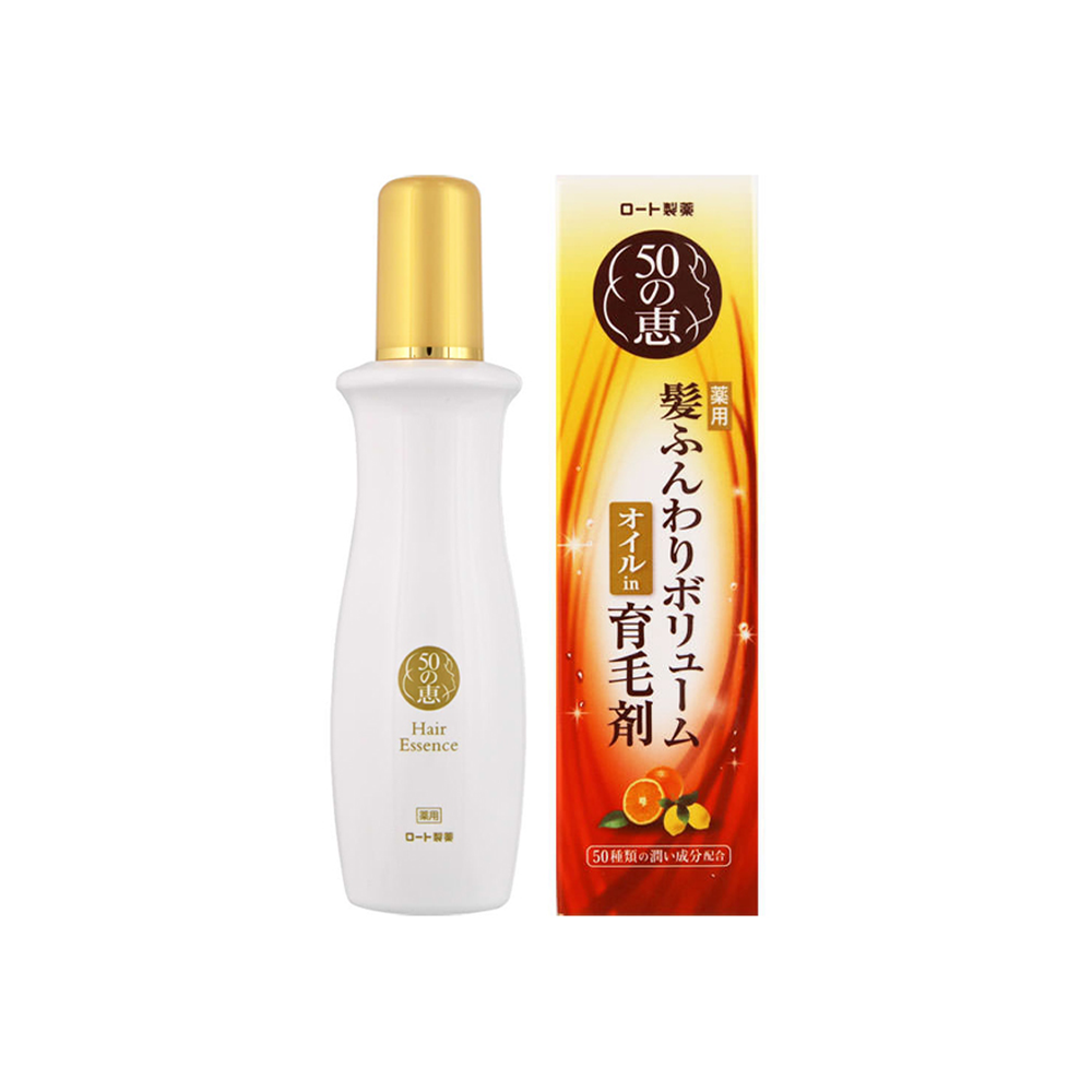 [Japan] LOTTON SEIYAKUSHI 50WEI Hair Care Serum 160ml Environmental Refill Pack 150ml