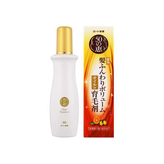 [Japan] LOTTON SEIYAKUSHI 50WEI Hair Care Serum 160ml Environmental Refill Pack 150ml