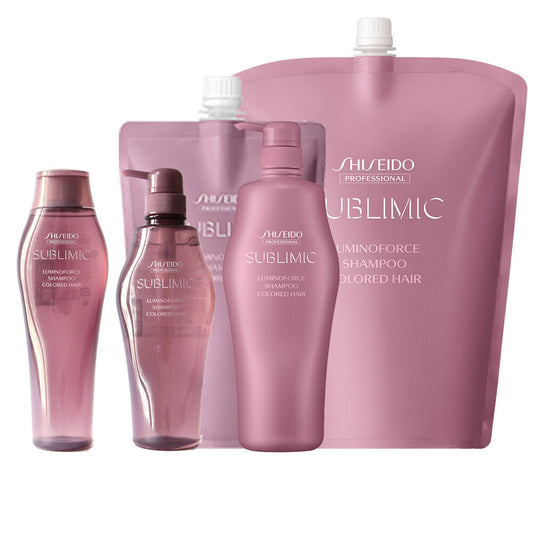 ［In stock］ Shiseido Sublimic Luminoforce Shampoo Series Bottle / Refill