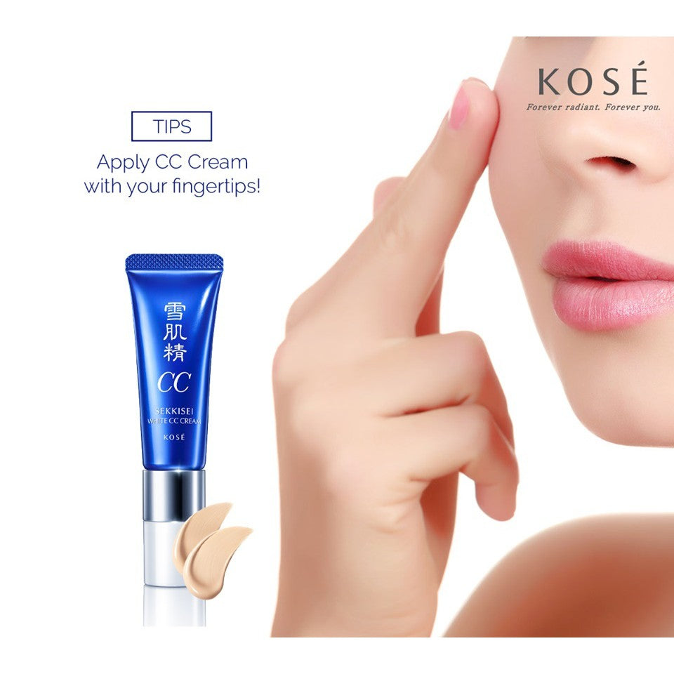 ［In stock］ KOSE SEKKISEI White CC Cream SPF50+ / PA++++ 30g / Base Makeup /