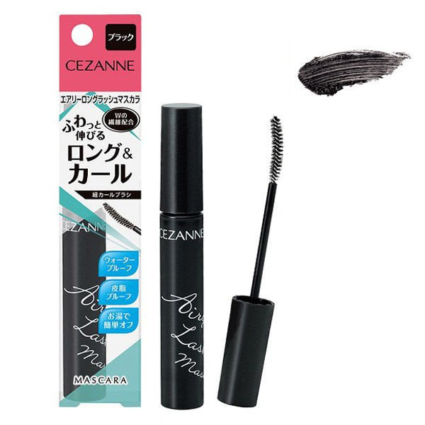 [Japan] CEZANNE Dual Fiber Mascara Black