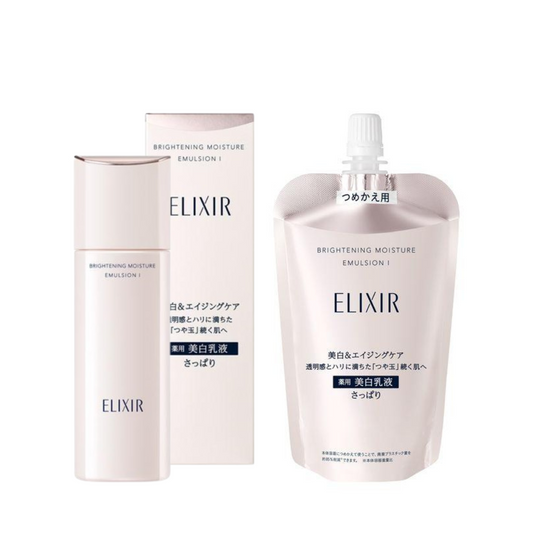 [Japan] Shiseido ELIXIR Anti-Aging & Whitening Lotion Brightening Cream WT I Fresh 130ml