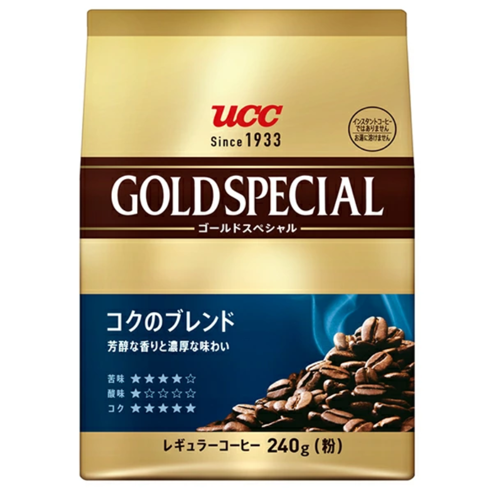 UCC Gold Special Coffee Powder/Beans - Special Blend/Rich Blend/Kirimanzaro Blend/Full Body Blend
