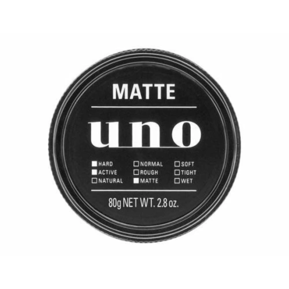 Shiseido Uno Hair Styling Wax - Matte Effector / Wet Effector / Nuance (80g)