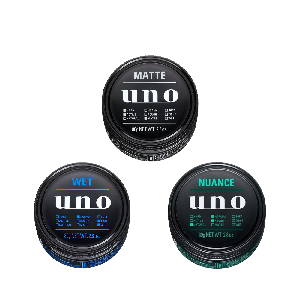 ［In stock］ SHISEIDO UNO Matte Effector Hair Wax 80g