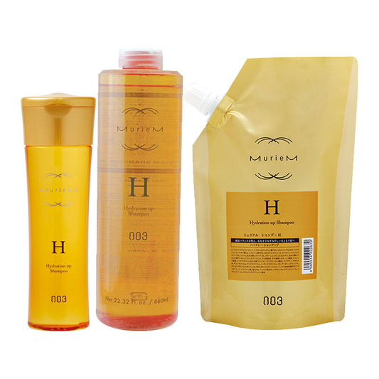 ［In stock］ Number Three 003 Muriem Gold Hydration Up Shampoo H (250mL/ 500mL / 660mL)