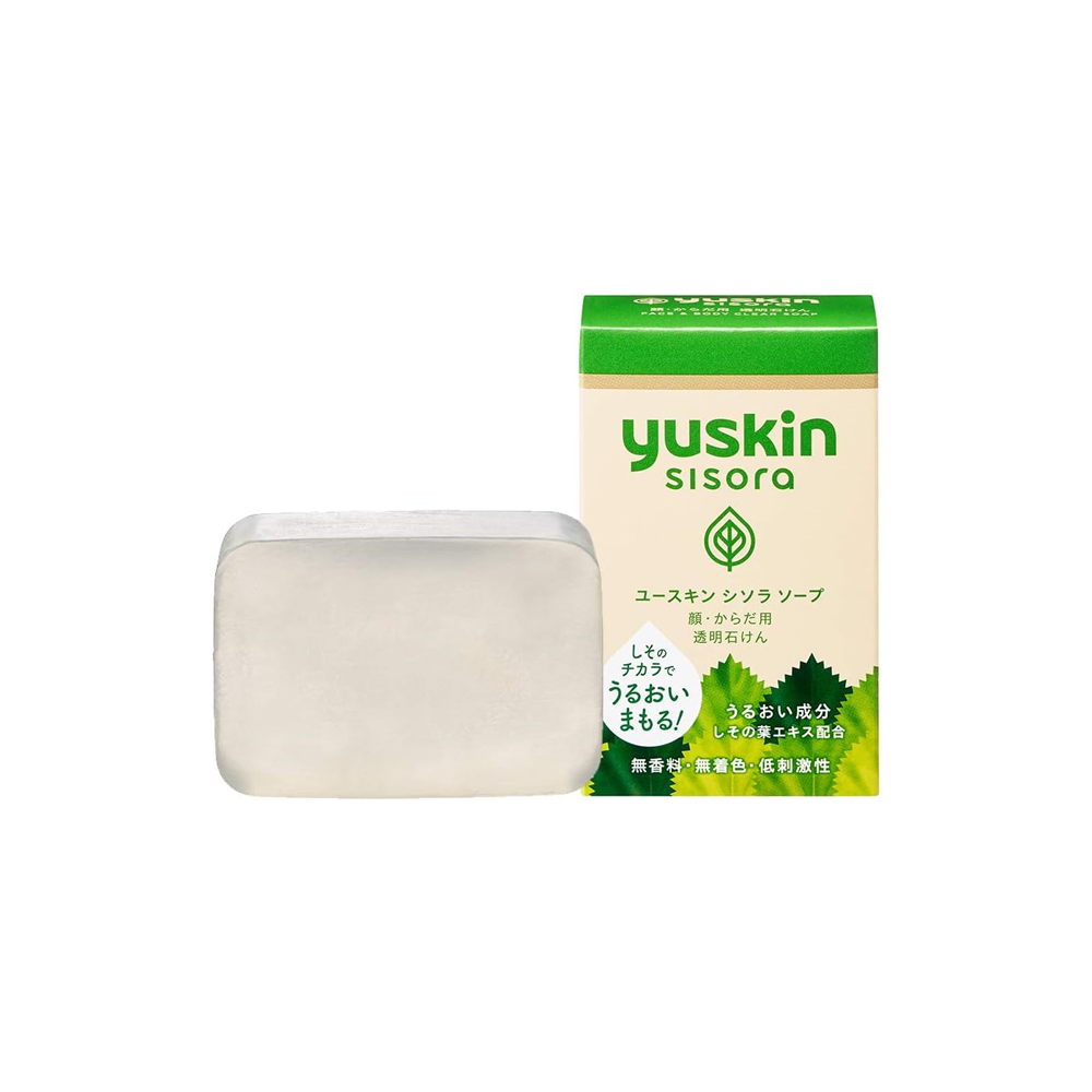 [Japan] yuskin yuskin SIRASO Moisturizing Hypoallergenic Soap 90g