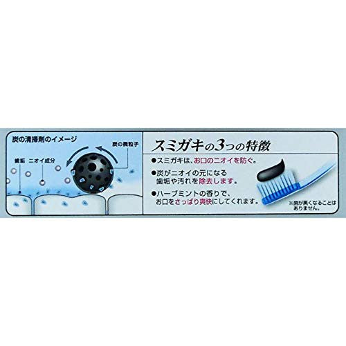 ［In stock］ KOBAYASHI seiyaku SUMIGAKI Charclean Charcoal Power Toothpaste 100g