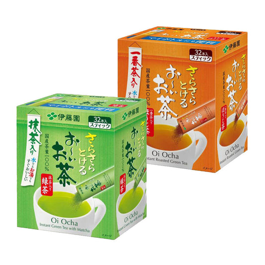 ［In stock］ ITO EN Oi Ocha Sarasa Green Tea with Matcha 0.8g x 100 stick